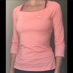 Nike Dri Fit 3/4 Sleeves Shirt